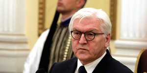Ο γερμανός πρόεδρος κατά την προηγούμενη επίσκεψή του στην Αθήνα/Φωτογραφία: Eurokinissi