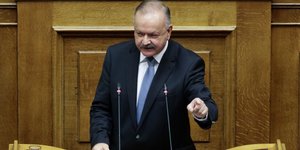 Ο Δημήτρης Σταμάτης/ Φωτογραφία: EUROKINISSI- ΓΙΑΝΝΗΣ ΠΑΝΑΓΟΠΟΥΛΟΣ
