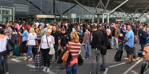 Εκκενώθηκε το Στάνστεντ / Φωτογραφία Twitter 