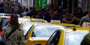 στάση εργασίας ταξί/Φωτογραφία: Eurokinissi