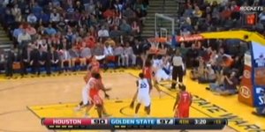 Απίθανο ανάποδο λέι απ στον αγώνα Γουόριορς-Ρόκετς [βίντεο]