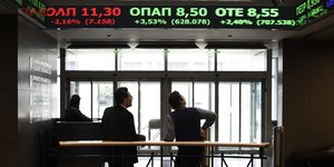 Χρηματιστήριο Αθηνών/ Φωτογραφία: Menelaos Myrillas / SOOC