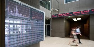 Υποτονικές τάσεις στο Χρηματιστήριο Αθηνών /Φωτογραφία: Nikos Libertas/SOOC