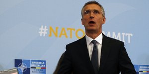Ο Γενς Στόλτενμπεργκ/ Φωτογραφία: AP- Francois Mori