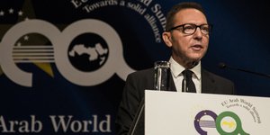 Ο Γιάννης Στουρνάρας (Φωτογραφία: EUROKINISSI/ ΒΑΣΙΛΗΣ ΡΟΥΓΓΟΣ)