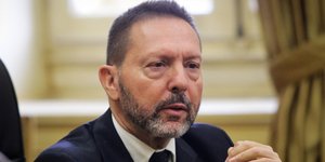 Ο Γιάννης Στουρνάρας/ Φωτογραφία: EUROKINISSI- ΓΙΑΝΝΗΣ ΠΑΝΑΓΟΠΟΥΛΟΣ