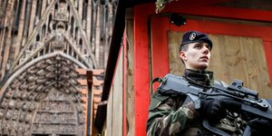 επίθεση στο Στρασβούργο/Φωτογραφία: AP