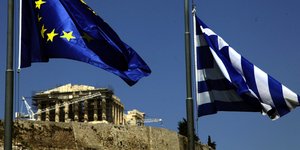Για τις σχέσεις ΕΕ-Ελλάδας μίλησε ο Μ. Σχοινάς / Φωτογραφία: Eurokinissi