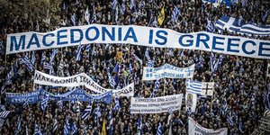 Πώς είδαν στα Σκόπια το συλλαλητήριο (Φωτογραφία: EUROKINISSI/ΓΙΑΝΝΗΣ ΠΑΝΑΓΟΠΟΥΛΟΣ)