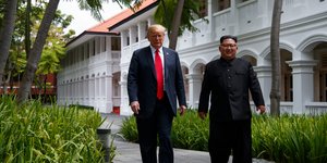 η προηγούμενη συνάντησή τους/Φωτογραφία: AP