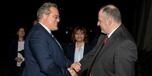 Συνάντηση των αρχηγών της ελληνικής και γερμανικής αστυνομίας (Φωτογραφία: EΛ.ΑΣ.)