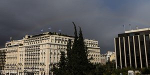 Συννεφιά στην Αθήνα (Φωτογραφία: EUROKINISSI/ΓΙΩΡΓΟΣ ΚΟΝΤΑΡΙΝΗΣ)