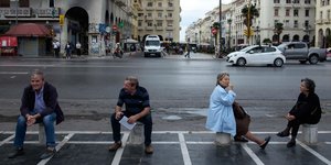 Συνταξιούχοι στη Θεσσαλονίκη/Φωτογραφία: Sooc