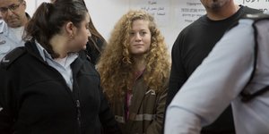 Η 17χρονη Παλαιστίνια Άχεντ Ταμίμι (Φωτογραφία: ΑΡ) 