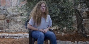 Η Αχέντ Ταμίμι (Φωτογραφία: AP/ Nasser Nasser)