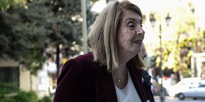 Η Τασία Χριστοδουλοπούλου /Φωτογραφία: Εurokinissi