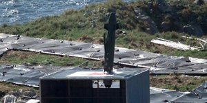 Ο πύραυλος Taurus έπληξε στόχο ανοικτά των δυτικών ακτών της Ν.Κορέας (Φωτογραφία: ΑΡ) 