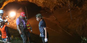 Επιχείρηση διάσωσης των παιδιών/Φωτογραφία: AP