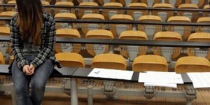 Αντιδράσεις για το νομοσχέδιο συγχώνευσης ΑΕΙ και ΤΕΙ στη Στερεά Ελλάδα (Φωτογραφία: Εurokinissi)