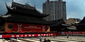 Ολοκληρώθηκαν οι εργασίες μετακίνησης Βουδιστικού ναού 