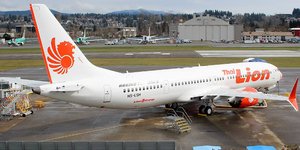 Ενα καθηλωμένο Boeing 737 MAX της Thai Lion Air / Φωτογραφία: Facebook
