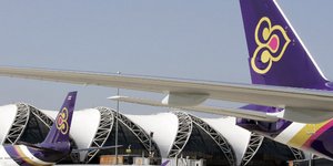 Αεροσκάφος της Thai Airways. Φωτογραφία: AP