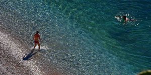 Πρωτοχρονιά με μακροβούτια στο Ναύπλιο