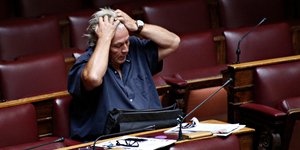 Ο πρώην βουλευτής Θανάσης Παπαχριστόπουλος- φωτογραφία sooc.gr