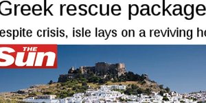 Τhe Sun: Πακέτο διάσωσης για την Ελλάδα τα ίδια τα ελληνικά νησιά