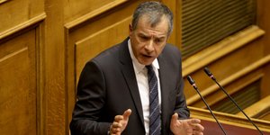 Σταύρος Θεοδωράκης (Φωτογραφία: Eurokinissi-Γιάννης Παναγόπουλος)