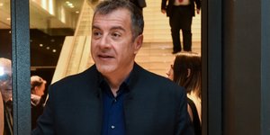 Ο Σταύρος Θεοδωράκης (Φωτογραφία: EUROKINISSI/ΤΑΤΙΑΝΑ ΜΠΟΛΑΡΗ)