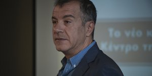 Ο κ. Θεοδωράκης θα τρέχει στα 5 χλμ. του Μαραθωνίου της Αθήνας (Φωτογραφία: EUROKINISSI/ ΕΛΕΝΗ ΡΟΚΟΥ)
