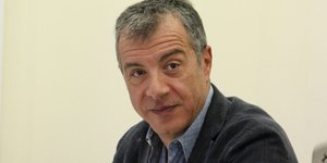 Ο Σταύρος Θεοδωράκης (Φωτογραφία: EUROKINISSI/ ΣΩΤΗΡΗΣ ΔΗΜΗΤΡΟΠΟΥΛΟΣ)