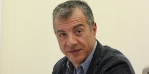 Ο Σταύρος Θεοδωράκης (Φωτογραφία: EUROKINISSI/ ΣΩΤΗΡΗΣ ΔΗΜΗΤΡΟΠΟΥΛΟΣ)