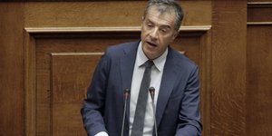 Ο Σταύρος Θεοδωράκης (Φωτογραφία: EUROKINISSI/ΓΙΩΡΓΟΣ ΚΟΝΤΑΡΙΝΗΣ)