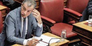 Ο Σταύρος Θεοδωράκης (Φωτογραφία: EUROKINISSI/ΓΙΩΡΓΟΣ ΚΟΝΤΑΡΙΝΗΣ)