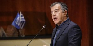 Ο Σταύρος Θεοδωράκης (Φωτογραφία: EUROKINISSI/ΠΑΝΑΓΟΠΟΥΛΟΣ ΓΙΑΝΝΗΣ)