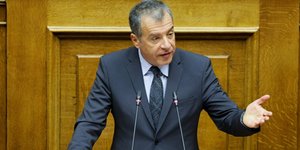 Ο Σταύρος Θεοδωράκης (Φωτο: eurokinissi)