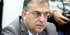 Ο Τάκης Θεοδωρικάκος (Φωτογροαφία: EUROKINISSI/ΓΙΩΡΓΟΣ ΚΟΝΤΑΡΙΝΗΣ)