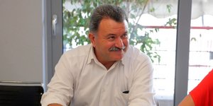 O Θεόδωρος Γαλιατσάτος/ φωτογραφία: eurokinissi