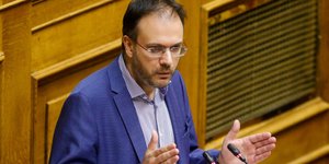 Ο Θανάσης Θεοχαρόπουλος (Φωτογραφία: EUROKINISSI/ ΓΙΩΡΓΟΣ ΚΟΝΤΑΡΙΝΗΣ)