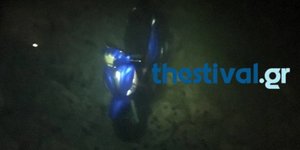 Μηχανάκι στον Θερμαϊκό/ Φωτογραφία: thestival.gr