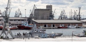 To λιμάνι της Θεσσαλονίκης (Φωτογραφία: Eurokinissi/ΤΡΥΨΑΝΗ ΦΑΝΗ)