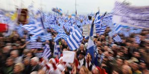 Συλλαλητήριο στη Θεσσαλονίκη/Φωτογραφία: Eurokinissi