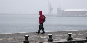Τσουχτερό το κρύο/ Φωτογραφία: ΑΠΕ ΜΠΕ/PIXEL/ΜΠΑΡΜΠΑΡΟΥΣΗΣ ΣΩΤΗΡΗΣ
