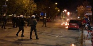 Επεισόδια στη Θεσσαλονίκη (Φωτογραφία: thestival)