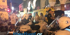 Νεκρός άνδρας που έπεσε σε αίθριο πολυκατοικίας στο κέντρο της Θεσσαλονίκης (Φωτογραφία: thestival)