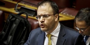 Φωτογραφία: Eurokinissi- Ο Θανάσης Θεοχαρόπουλος στην Βουλή 