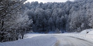Νέες σφοδρές χιονοπτώσεις από τη Δευτέρα/ Φωτογραφία: EUROKINISSI- KOSTAS VILLA