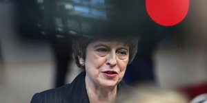 Η πρωθυπουργός της Βρετανίας